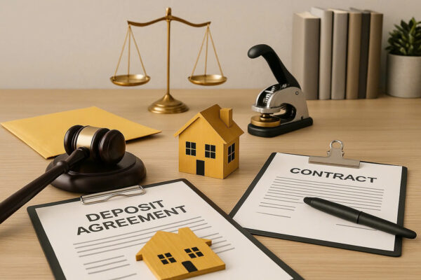 Việc đặt cọc là bước đầu tiên giúp bên mua và bên bán ràng buộc trách nhiệm và đảm bảo thực hiện đúng nghĩa vụ trong hợp đồng. Bài viết dưới đây của Lexconsult & Cộng sự sẽ giúp bạn hiểu rõ về tính pháp lý, các quy định liên quan và những rủi ro khi không công chứng hợp đồng đặt cọc mua đất.